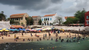 Playa isla Gorèe, la isla de los esclavos