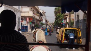 Visita en calesa de caballos ciudad Saint Louis de Senegal