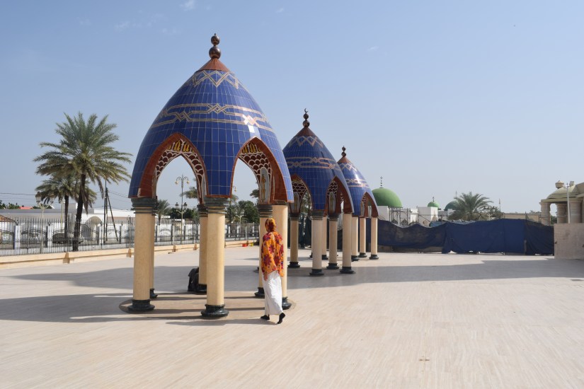La entrada a la Mezquita de Touba