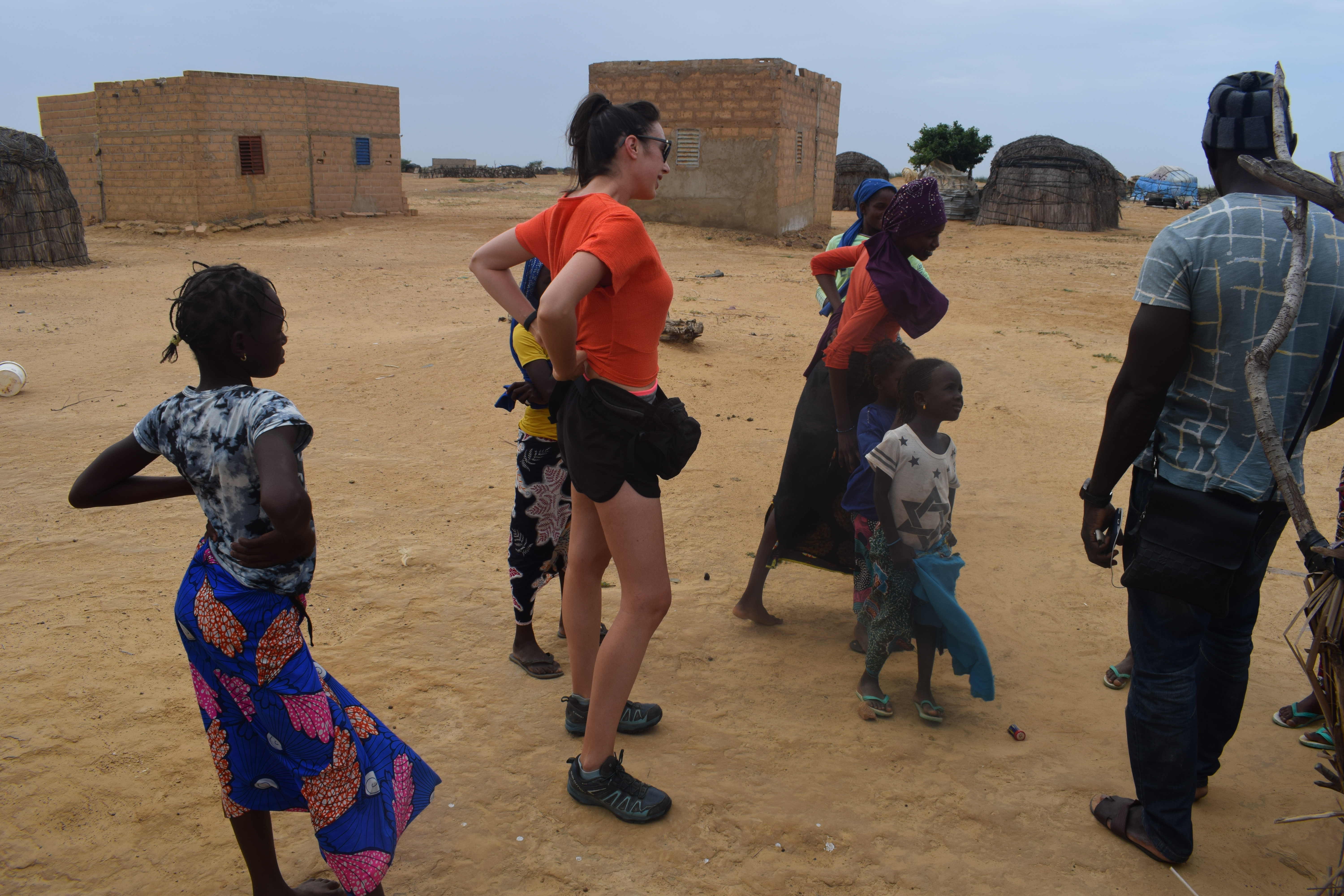 En una aldea de Senegal