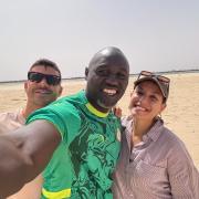 Djibril con viajeros